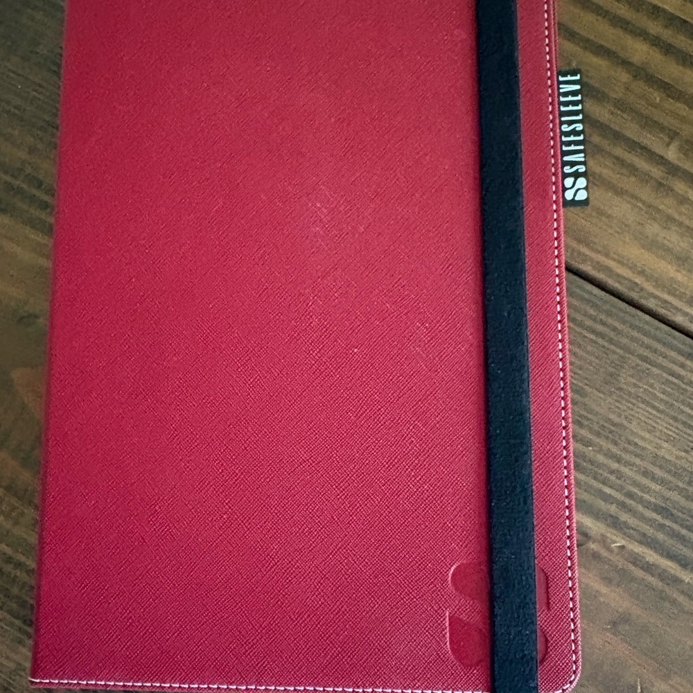 EMF radiation blocking ipad case with Black Strap